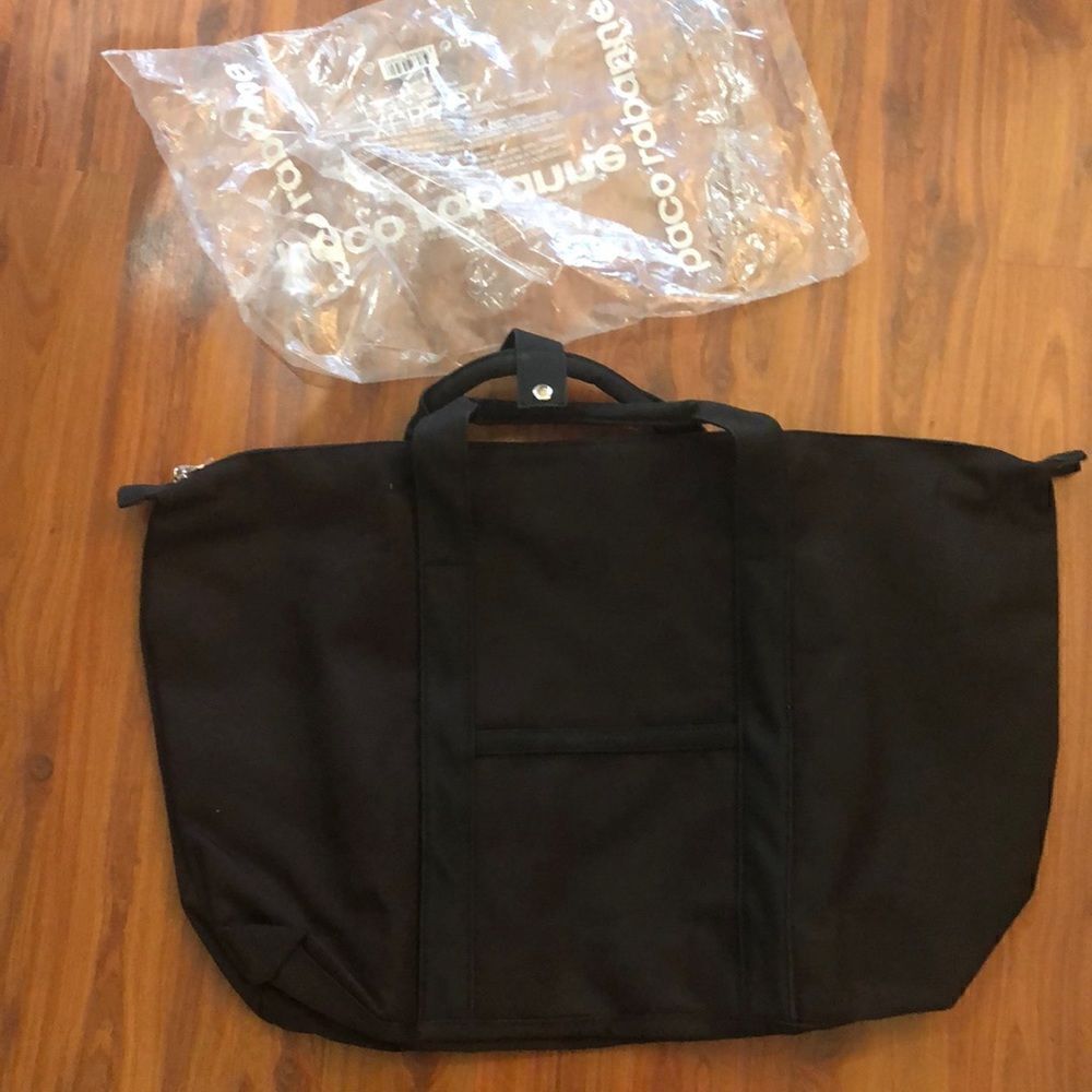 NEW Paco Rabanne XL Black duffel bag Carry bag travel bag